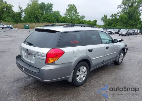 2005 Subaru Outback 2.5I из США, поврежденный, VIN 4S4BP61C757319146